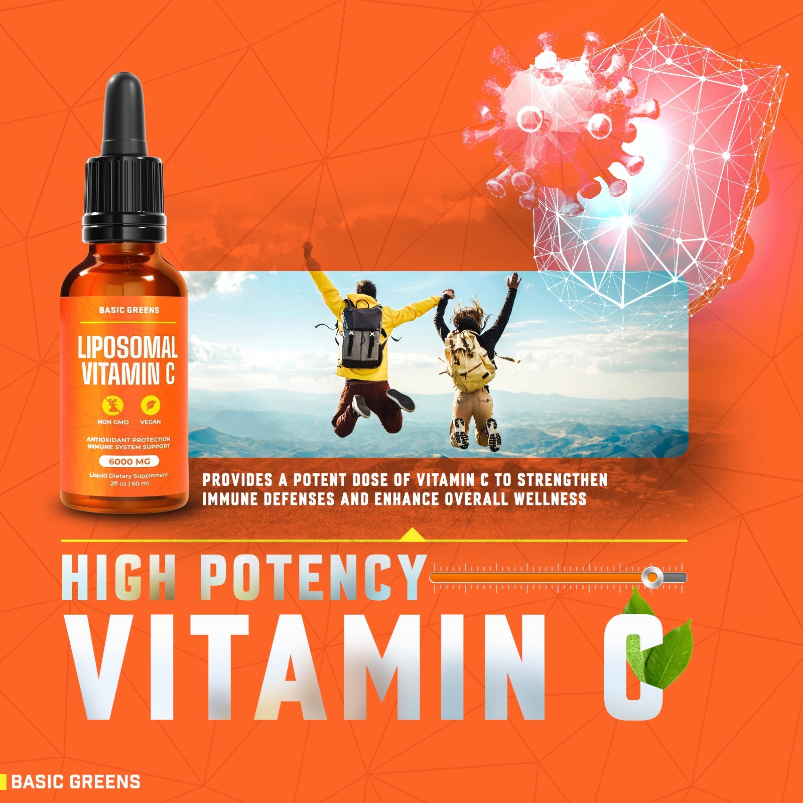 Liposomal Vitamin C Liquid – High Absorption Immune Support & Antioxidant Boost