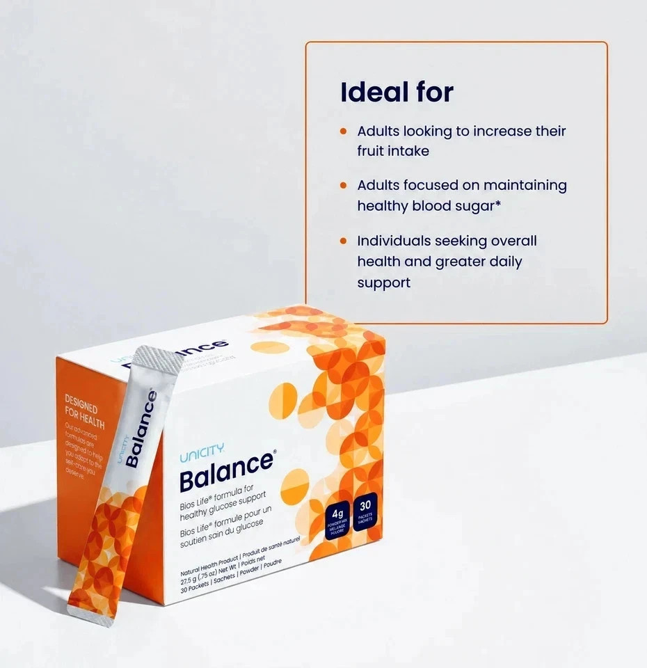 Combo-Unicity Unimate LEMON and Unicity Balance Natural Orange Flavor