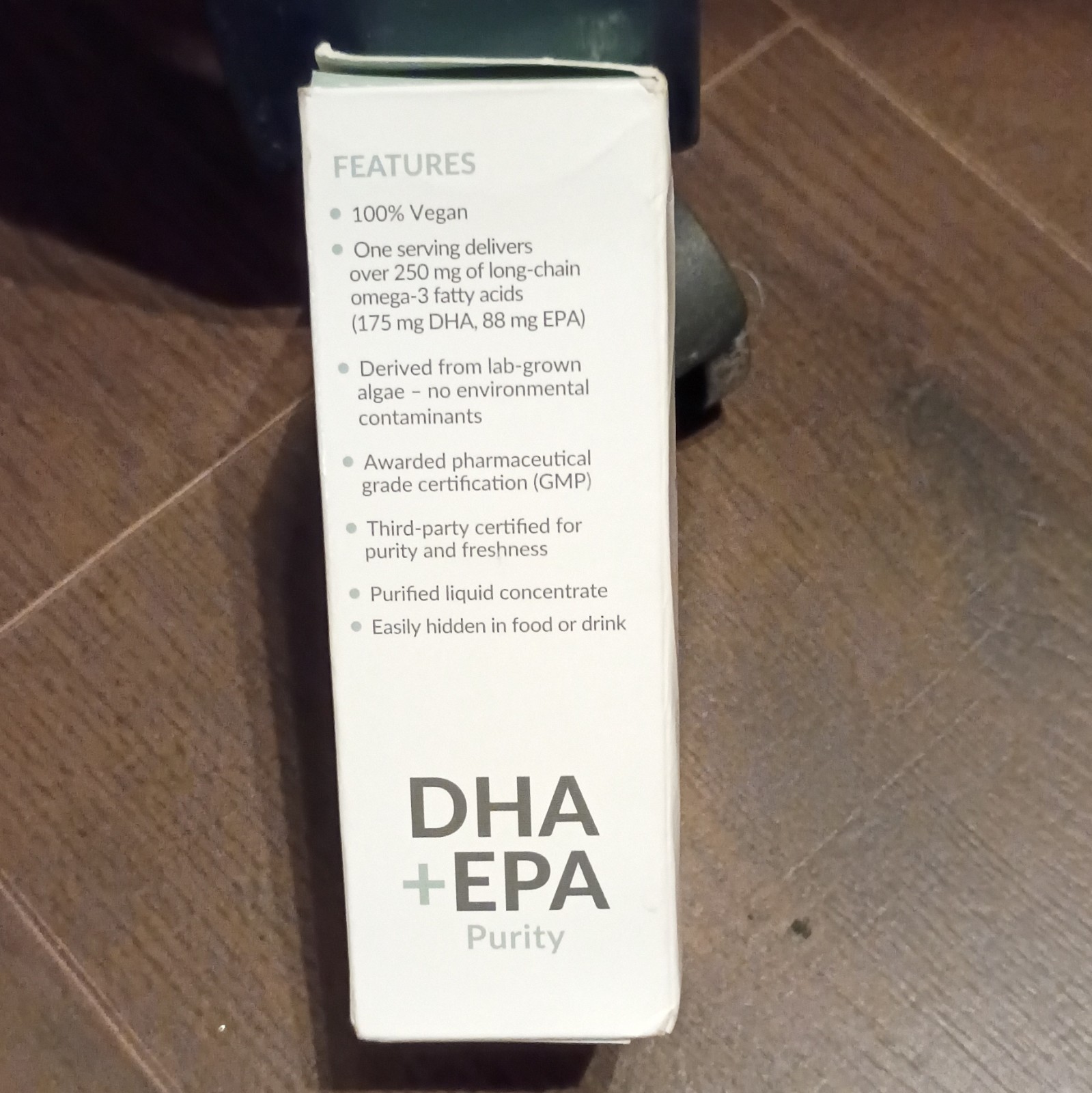 Dr. Fuhrman DHA + EPA Purity Vegan Omega-3 Algal Oil Citrus 45 mL