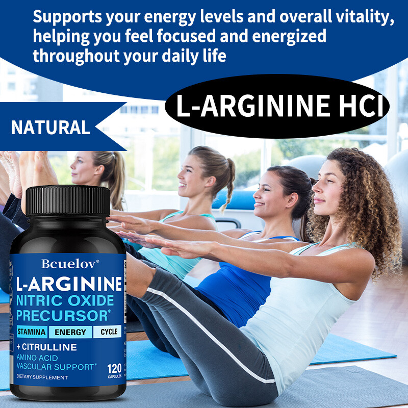 Arginine Nitric Oxide Precursor – Supports Vitality, Endurance And Energy Health