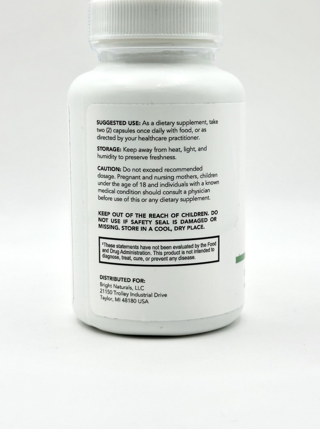 Bright Naturals Vital Detox Doctor Formulated (60 Capsules) Sealed