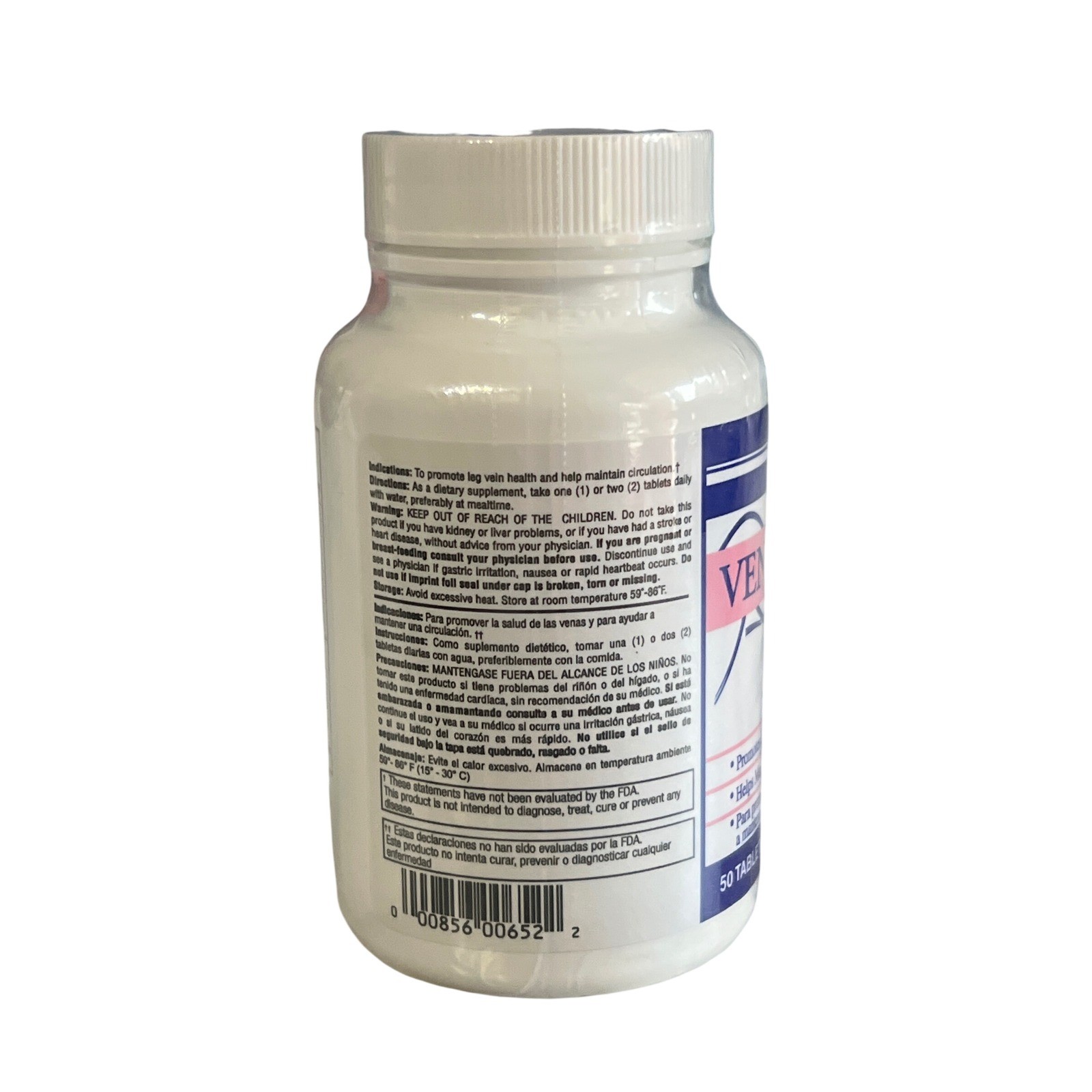 Venoflash Forte Leg Vein Health 50 Tablets for circulation Expires 6/28