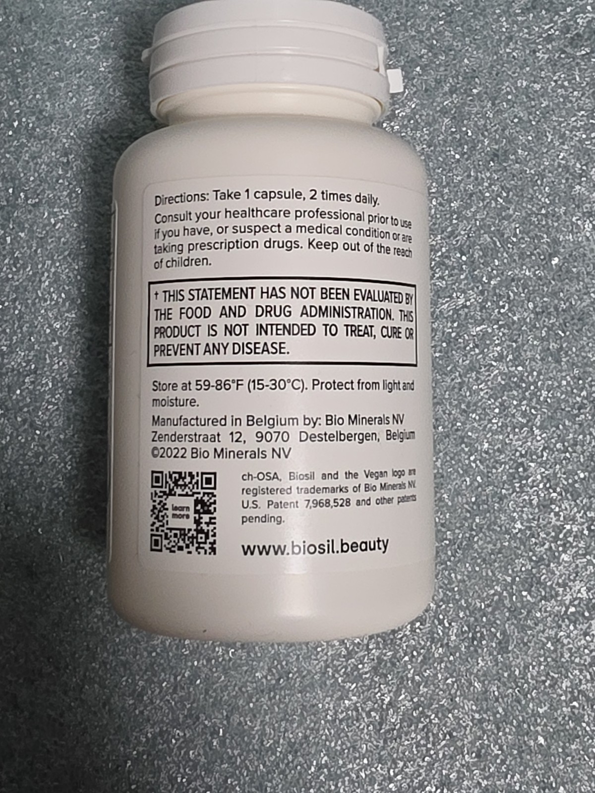 BioSil by Natural Factors – Hair, Skin & Nails, 60 Capsules Exp 08/2026