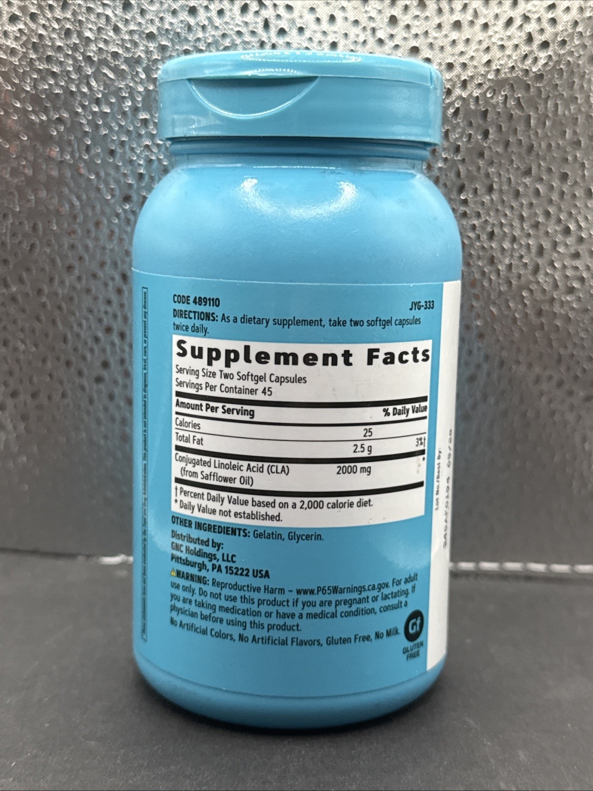 GNC Total Lean CLA Dietary Supplement 90 Count Softgels Best By 05/28