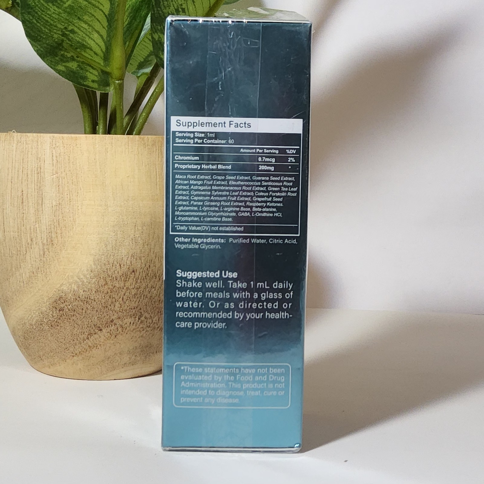 AGINIZE Tinnitus Support Drops – Organic Herbal – Anti Ringing 60ml – SEALED BOX