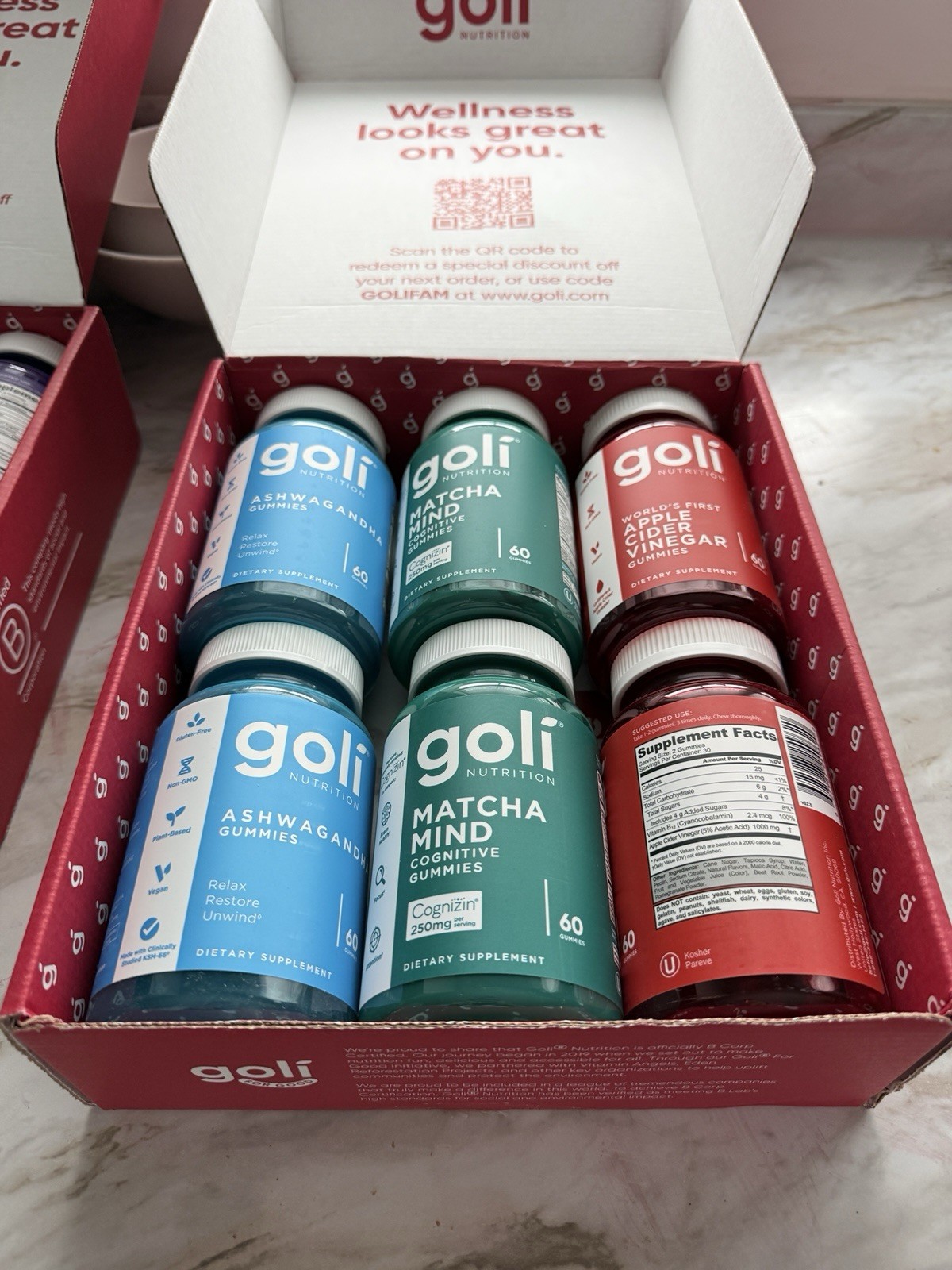 Goli Nutrition Gummies Variety Pack