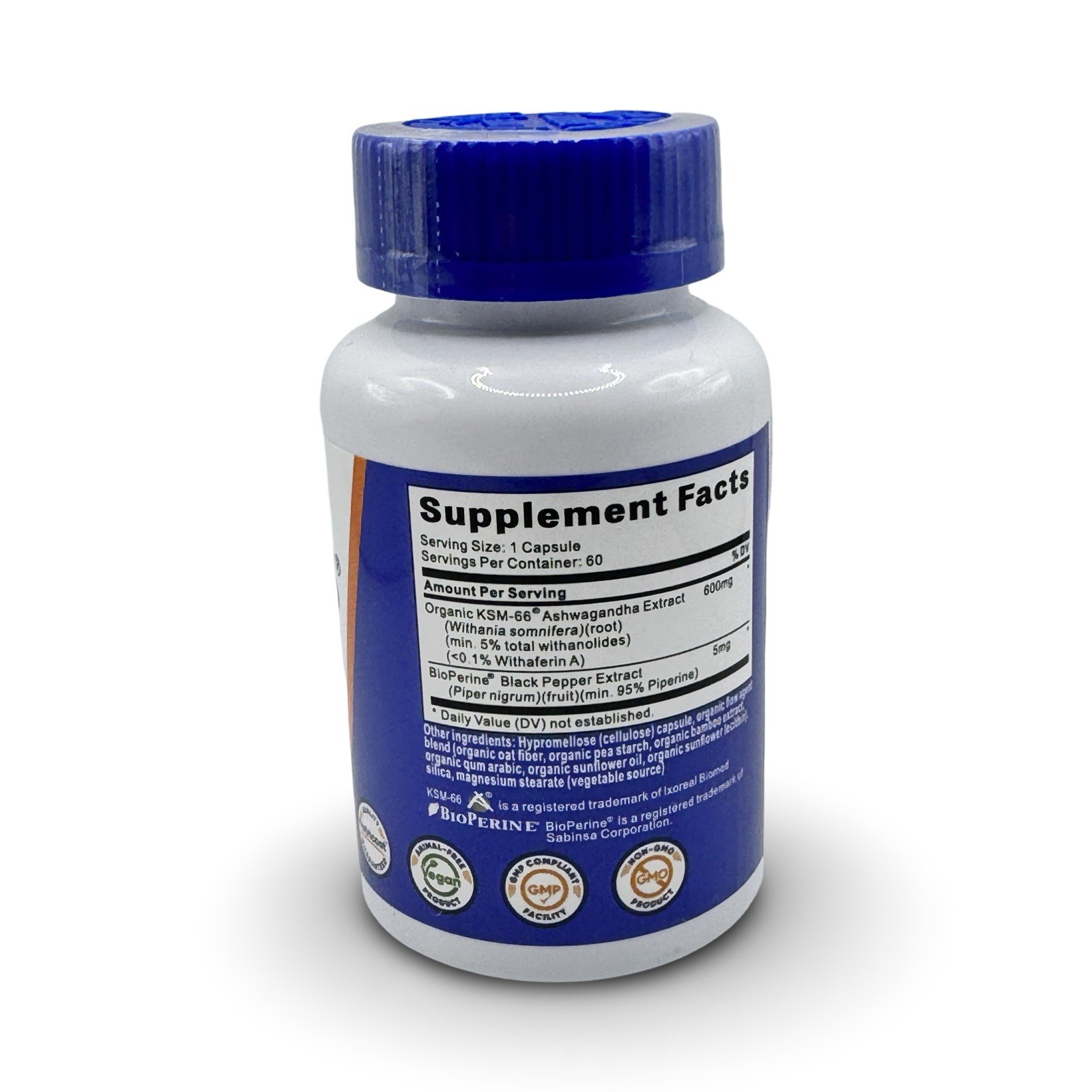 Nutricost KSM-66 Ashwagandha Root Extract 600mg, 60 Capsules, 60 Servings
