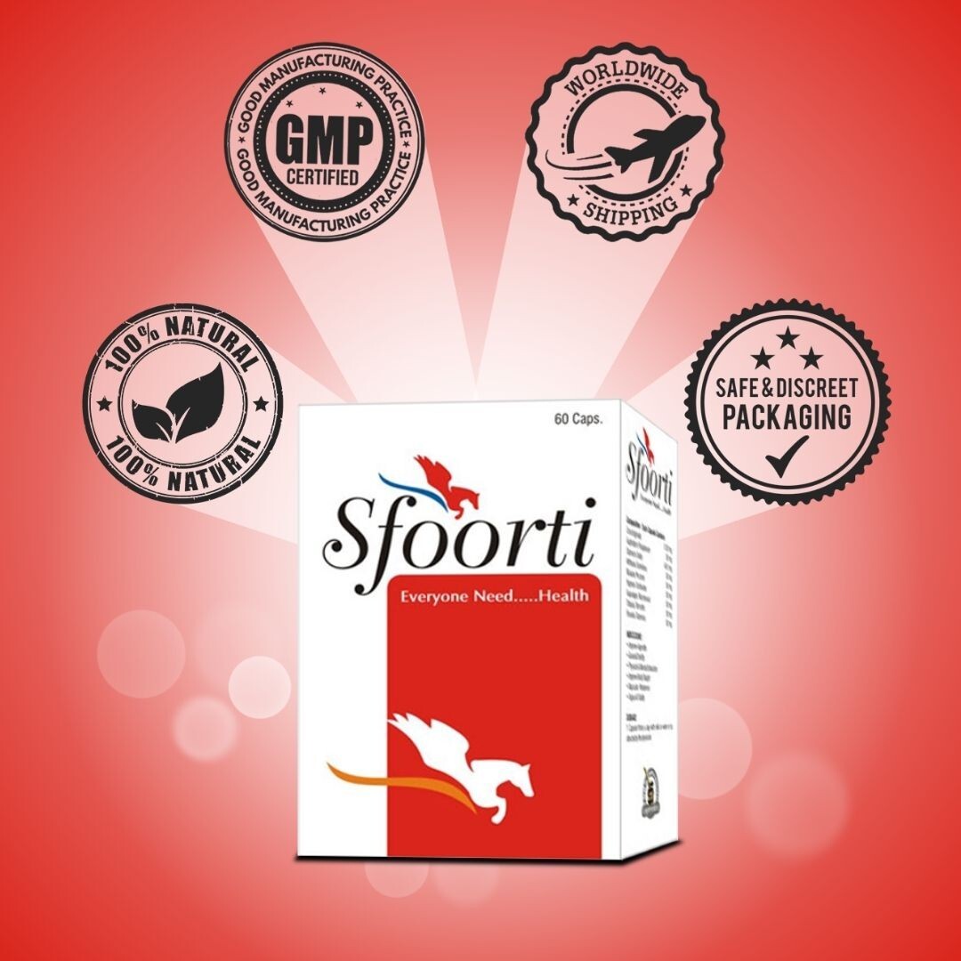 Sfoorti Capsules – Ayurvedic Stamina & Energy Enhancer for Power and Vitality