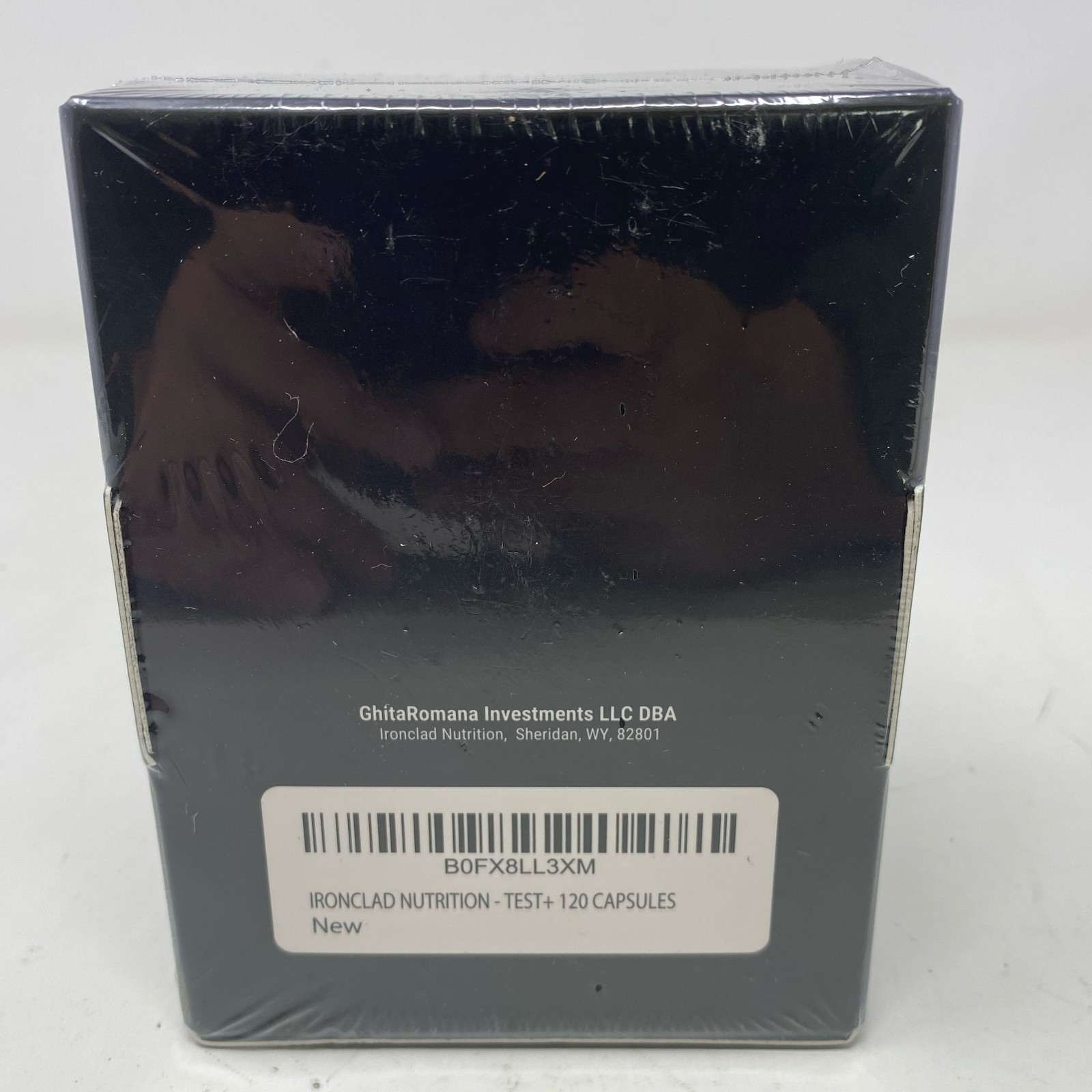 Ironclad Nutrition Test+ Testosterone Booster – Black, 120 Capsules