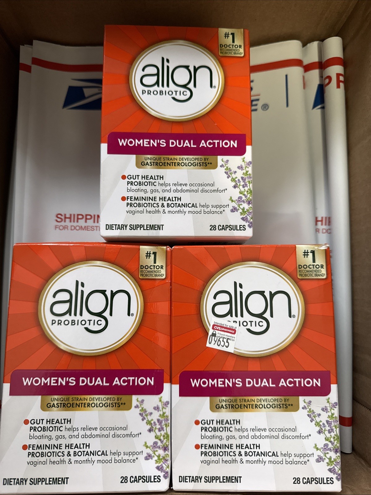 3 Align Women’s Dual Action Probiotic & Botanical 28×3 Ct Exp 2/27