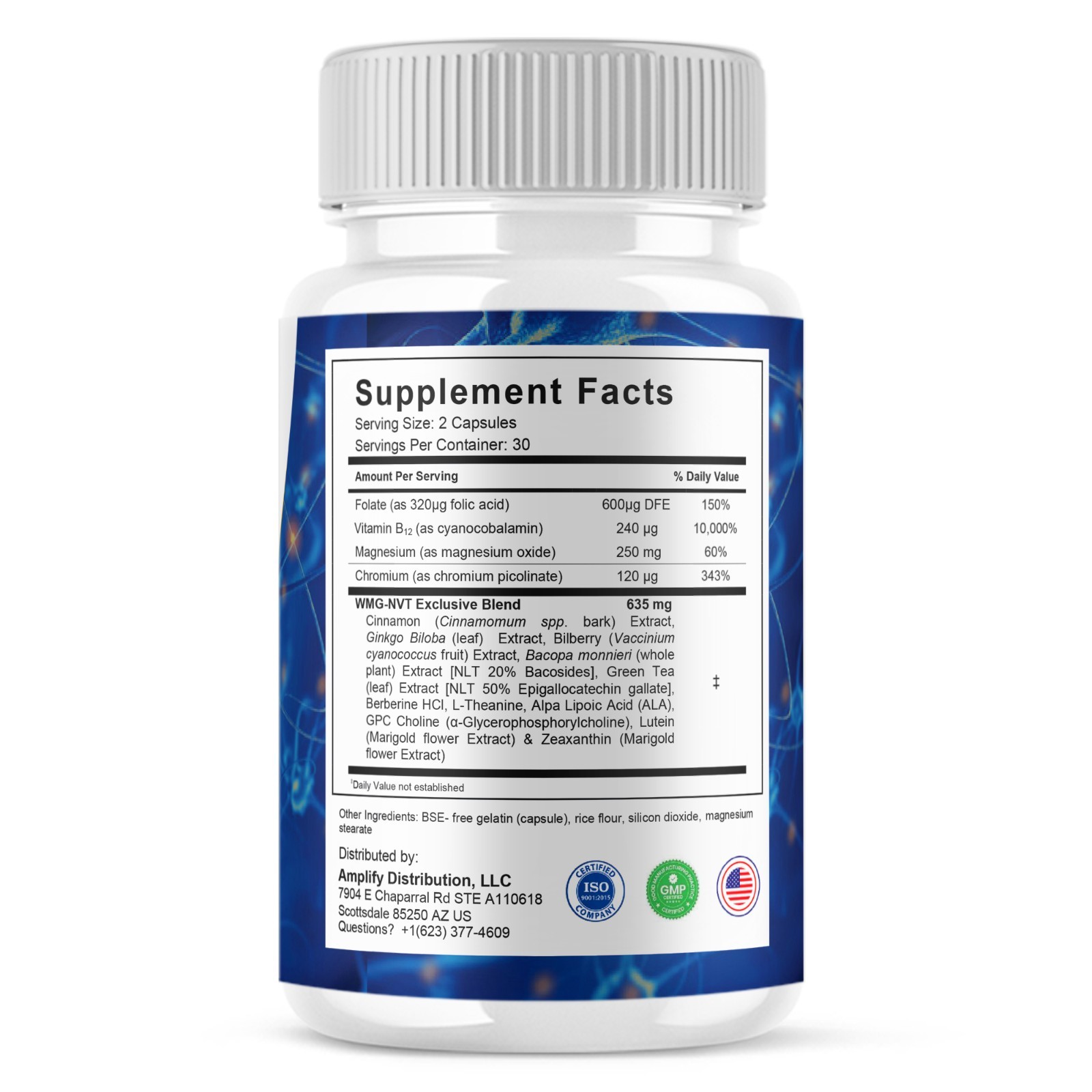 (5 Pack) Quiet Nerves Advanced Support, QuietNerves Formula (300 Capsules)