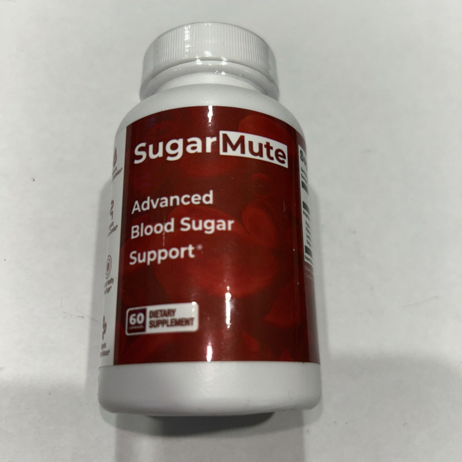 Sugar Mute Capsules, Official Blood Support Supplement Pills (60 Capsules)