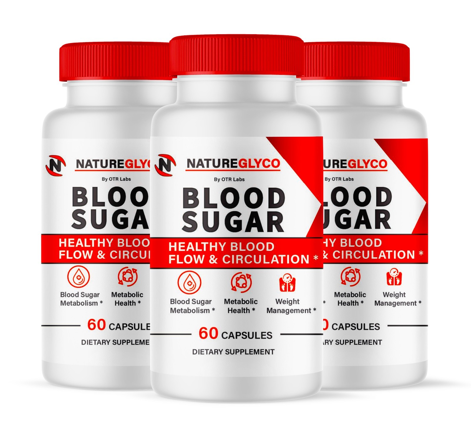 Nature Glyco Blood Health Support Blood & Circulation Supplement 180 Capsules