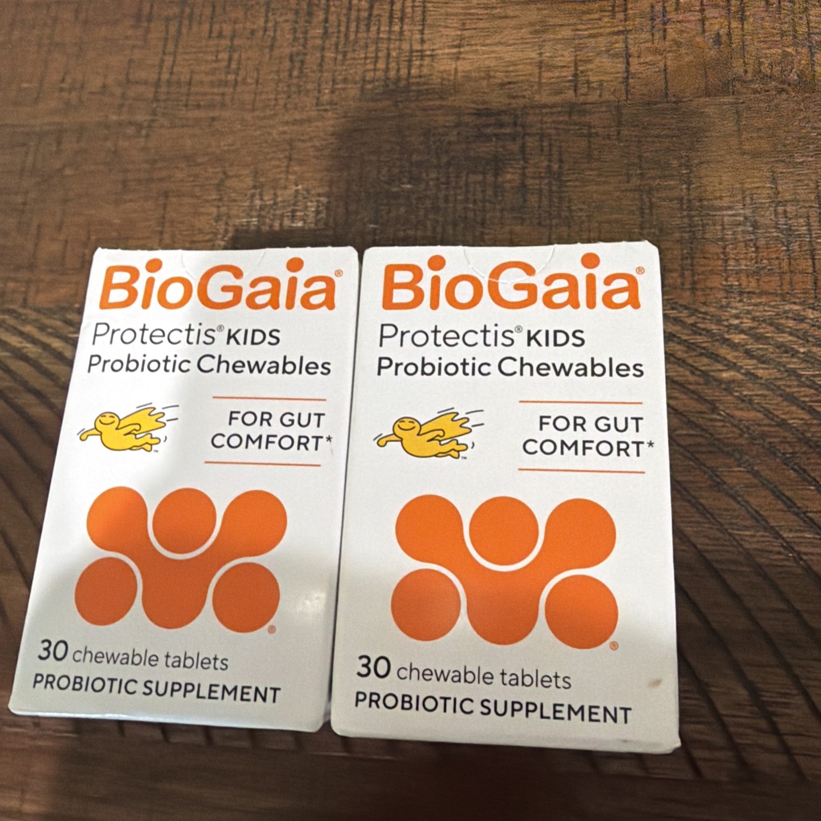 BioGaia ProTectis Chewable Tablets for Toddlers, Kids, and Teens, 30 ct, 2 pack