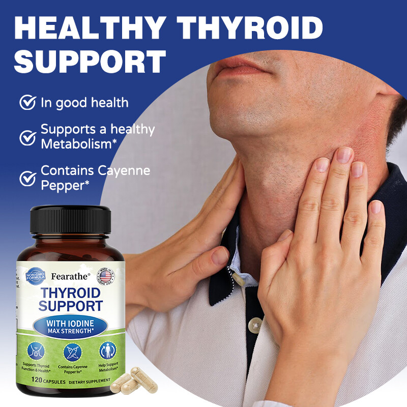 120caps Advanced Thyroid Support Boost Metabolism And Energy Levels Soy Free