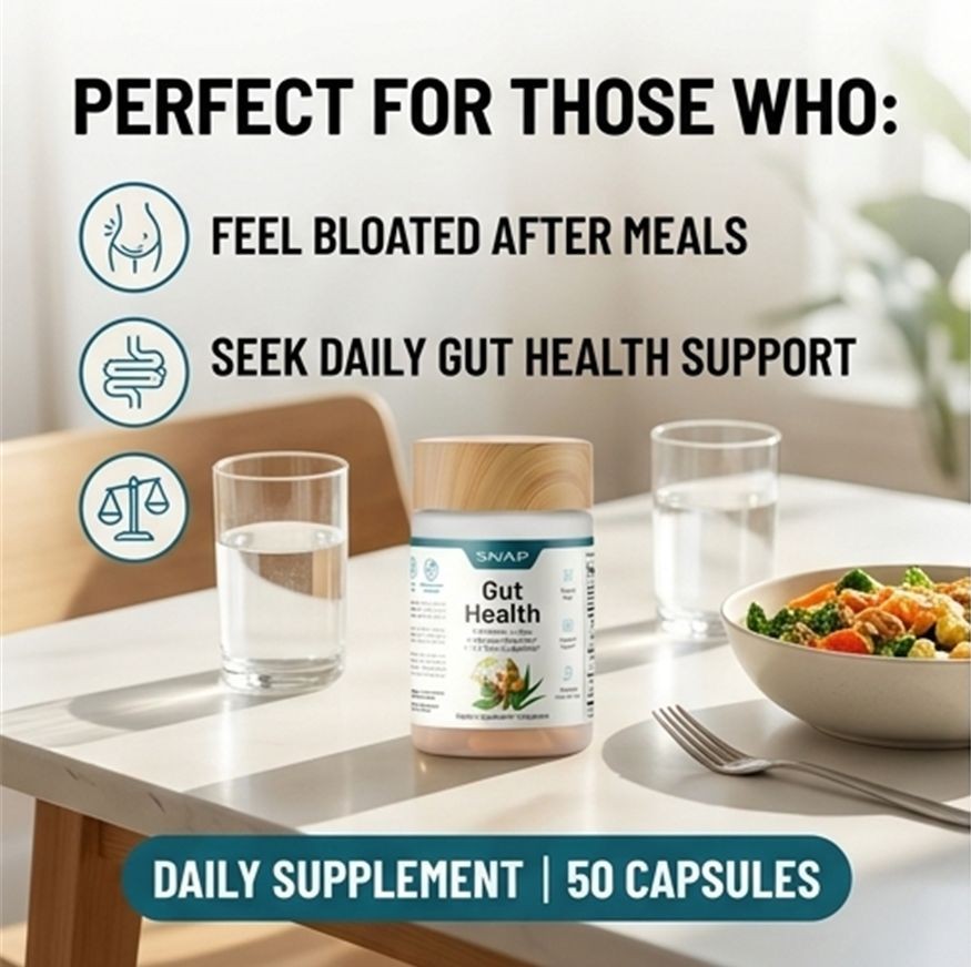 Turmeric Gut Health Capsules 50ct – 2 Pack – Probiotics & Digestive Support