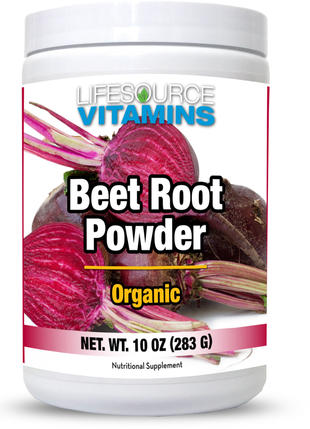 LifeSource Vitamins BEET ROOT POWDER – ORGANIC – NON-GMO – 10 OZ