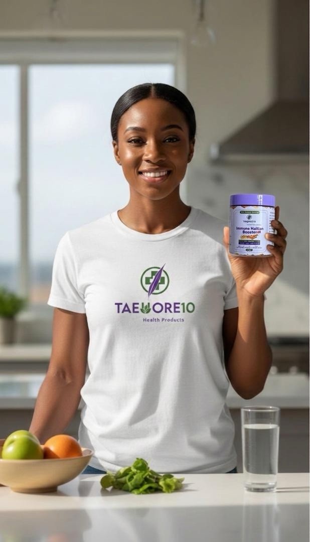 Taeuore10 Immune Support Powder 8 oz 100% Natural Ginger Turmeric Honey