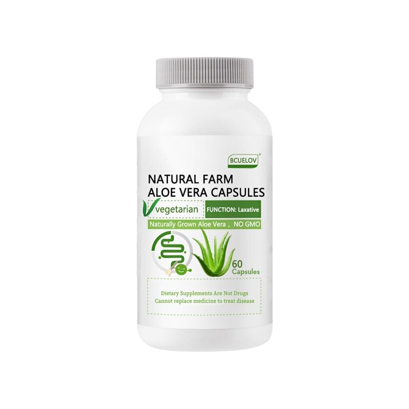 Aloe Vera Pearl Powder American Ginseng Capsules Supports Weight Management