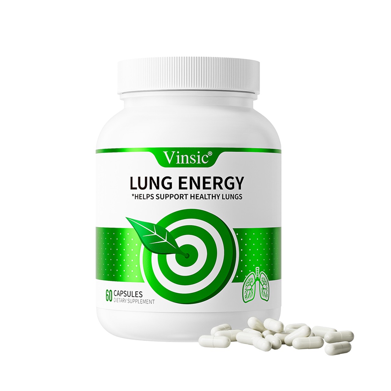 Vinsic Lung Energy 60Ct – Combines Traditional Herbal Wisdom*