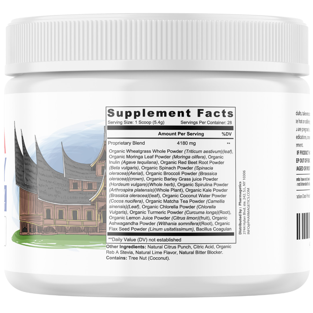 Sumatra Slim Belly Tonic Weight Loss Powder for Energy & Burning Fat – 5.3oz