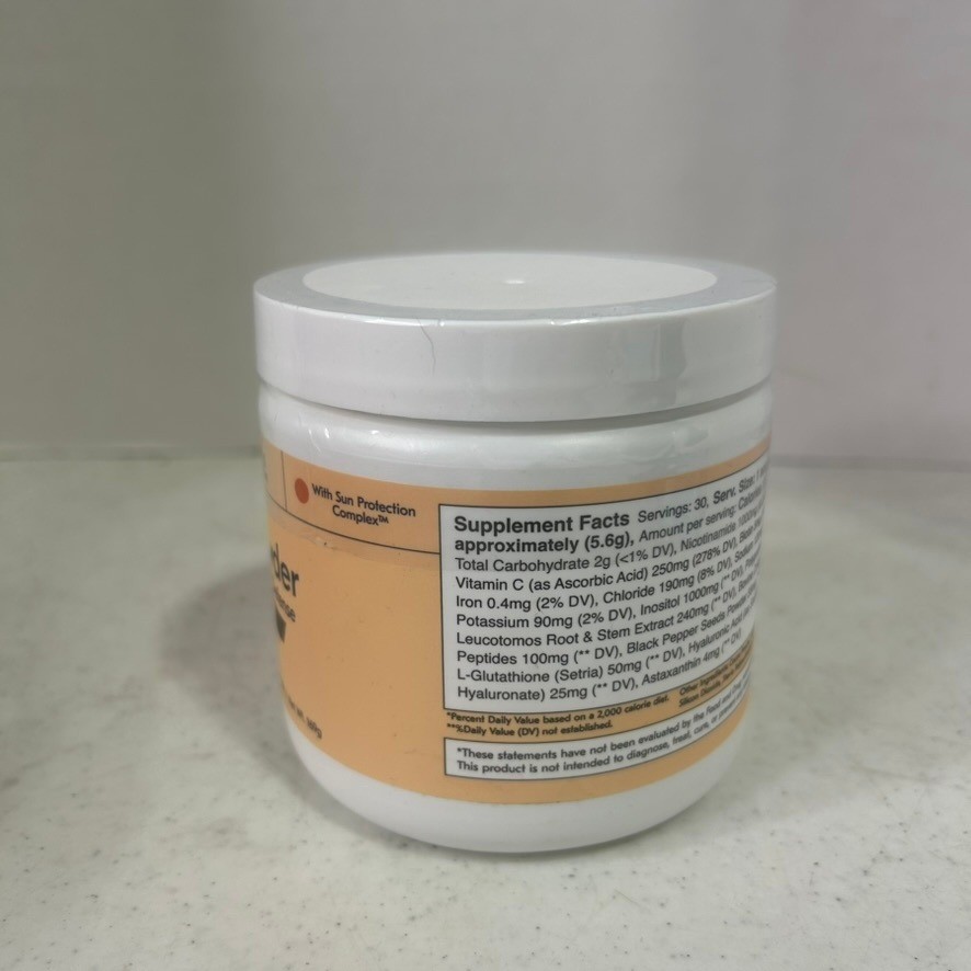 Sol Sciences Sun Powder Drinkable Skin Defense Mocha 30 Day Supply 169g Sealed