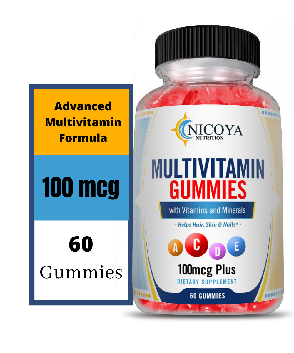 Family MultiVitamin Gummy, Biotin, Vitamin A, C & E, Zinc & Vitamin B-12