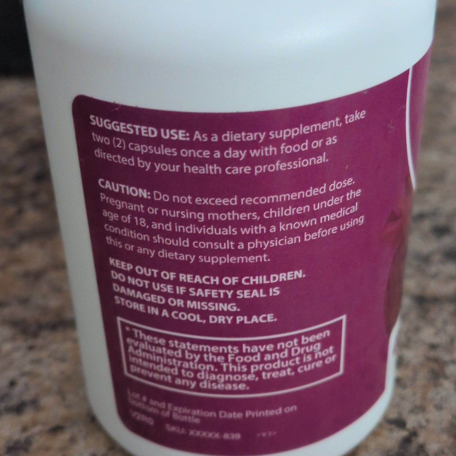 Rosabella Organic Beetroot 1300mg Capsules 60 Ct GMP Athletic Performance