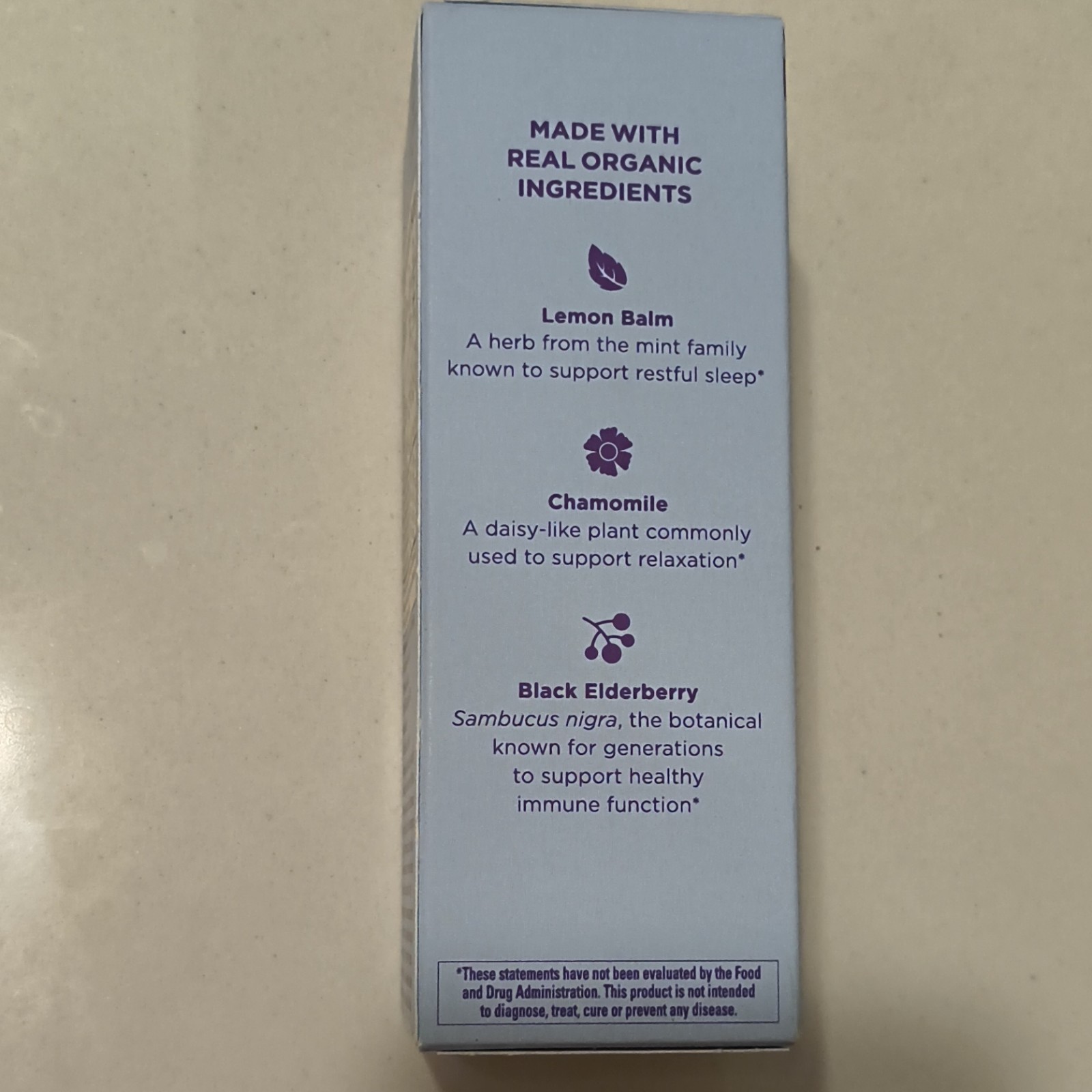 Hyland’s Kids Organic Sleep, Immune & Calm Support Liquid 4oz Sugar-Free Grape