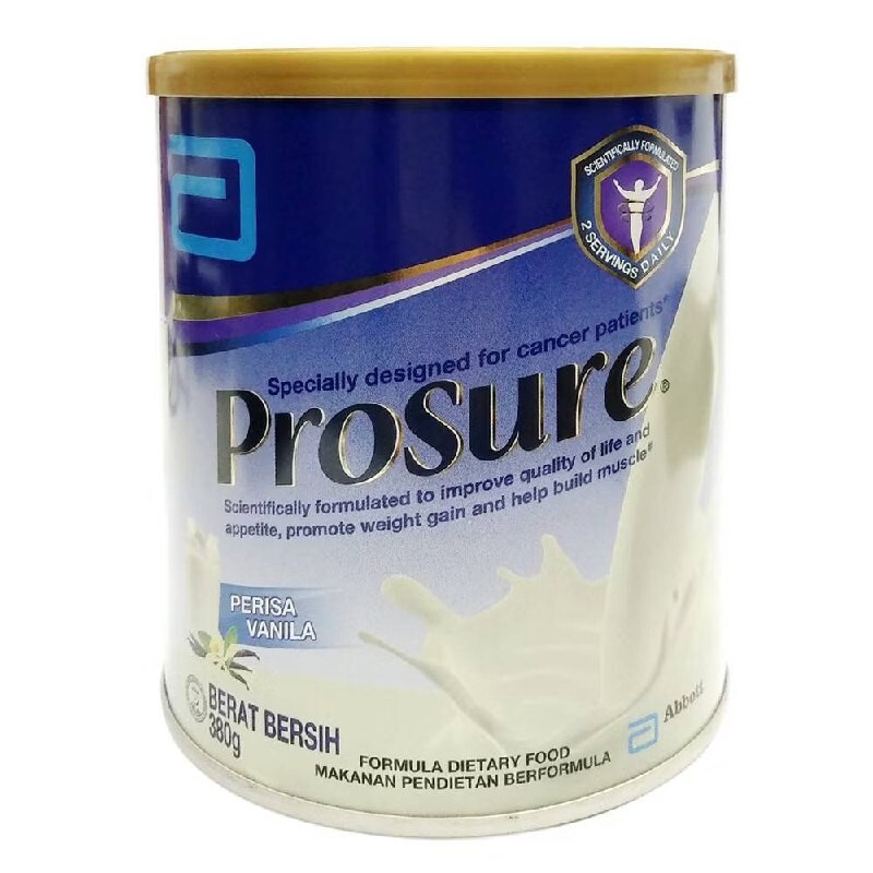 8 X Abbott Pro Sure Milk (High Protein, Prebiotic & EPA) 380g FREE DHL Express