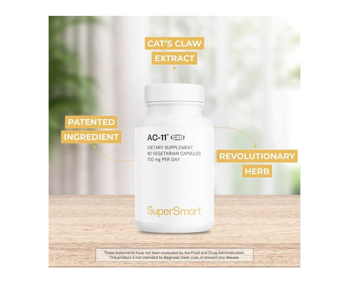 Supersmart AC-11 Supplement 700 mg Per Day 60 Capsules