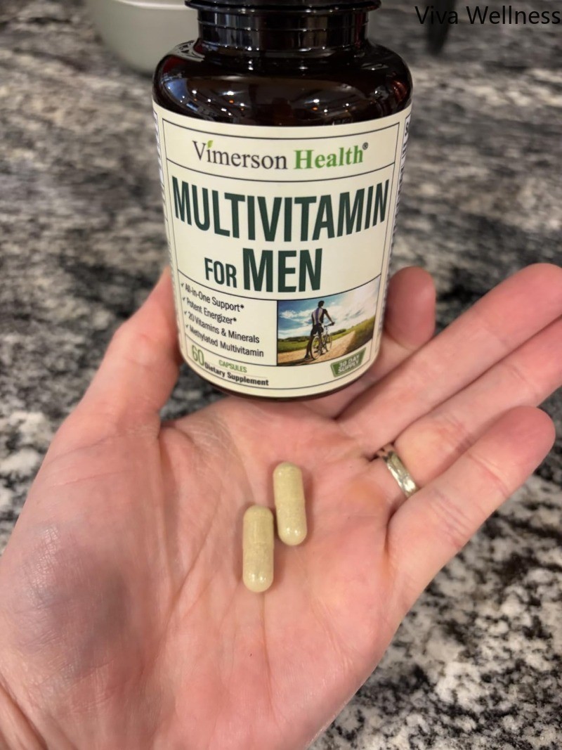 Multivitamin Men’s Methylation Daily & Capsules B12AD C Zinc Magnesium Efficient