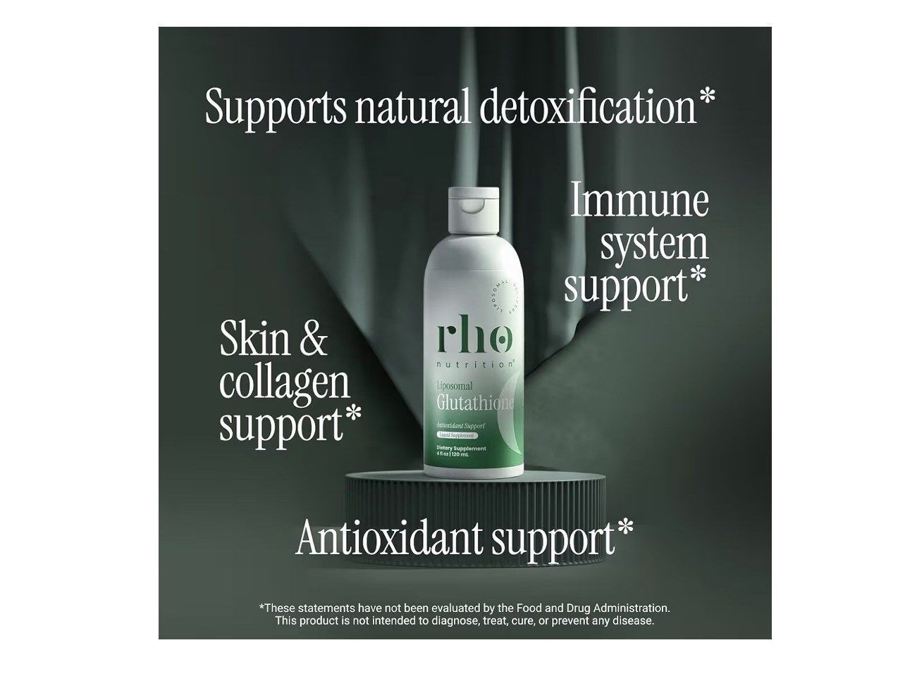Rho Nutrition Liposomal Glutathione 4 oz Liquid Supplement 3 Pack Sealed 12/2027