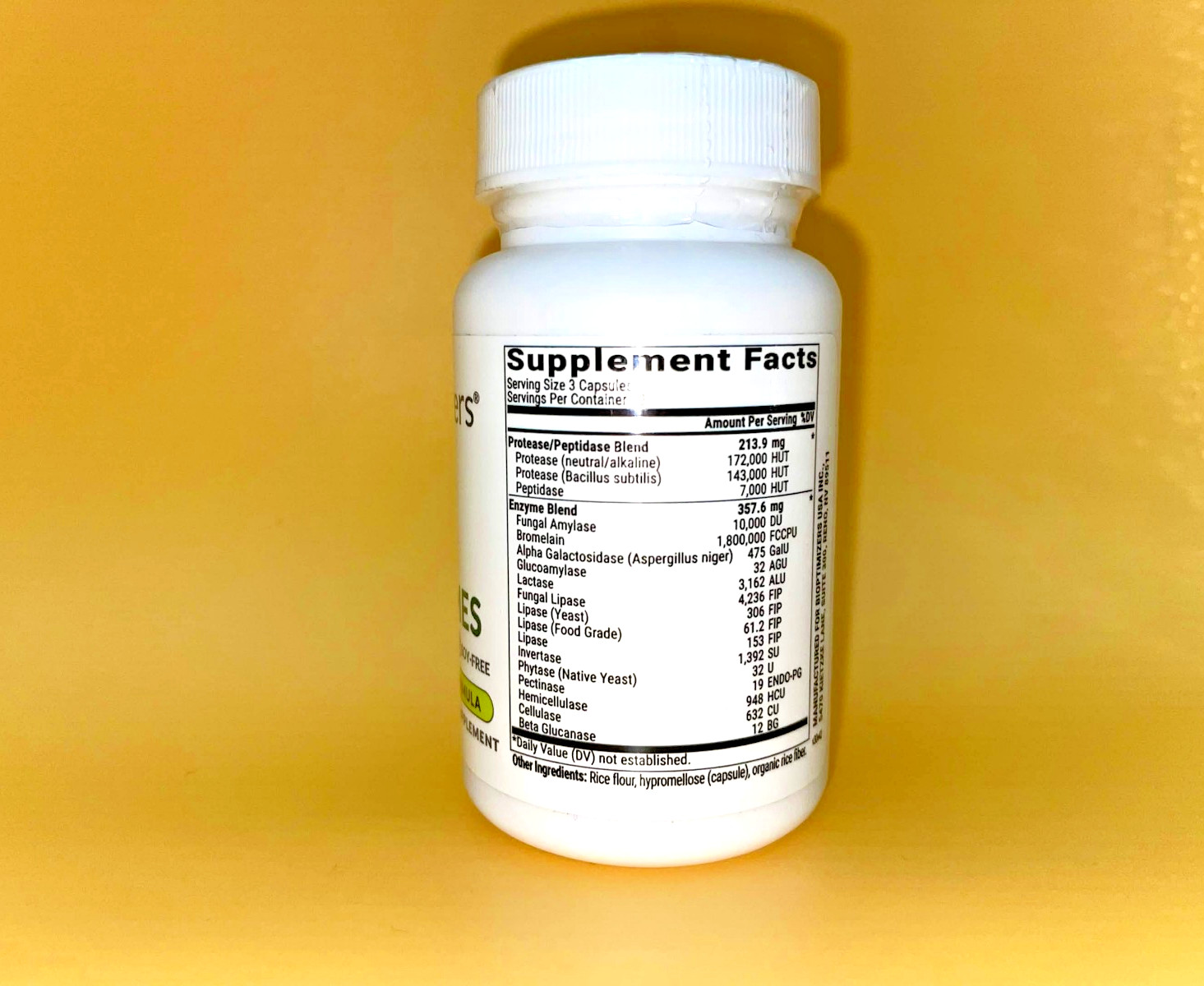 BiOptimizers Masszymes Advanced Enzyme Formula Version 4.0 30 Caps NEW