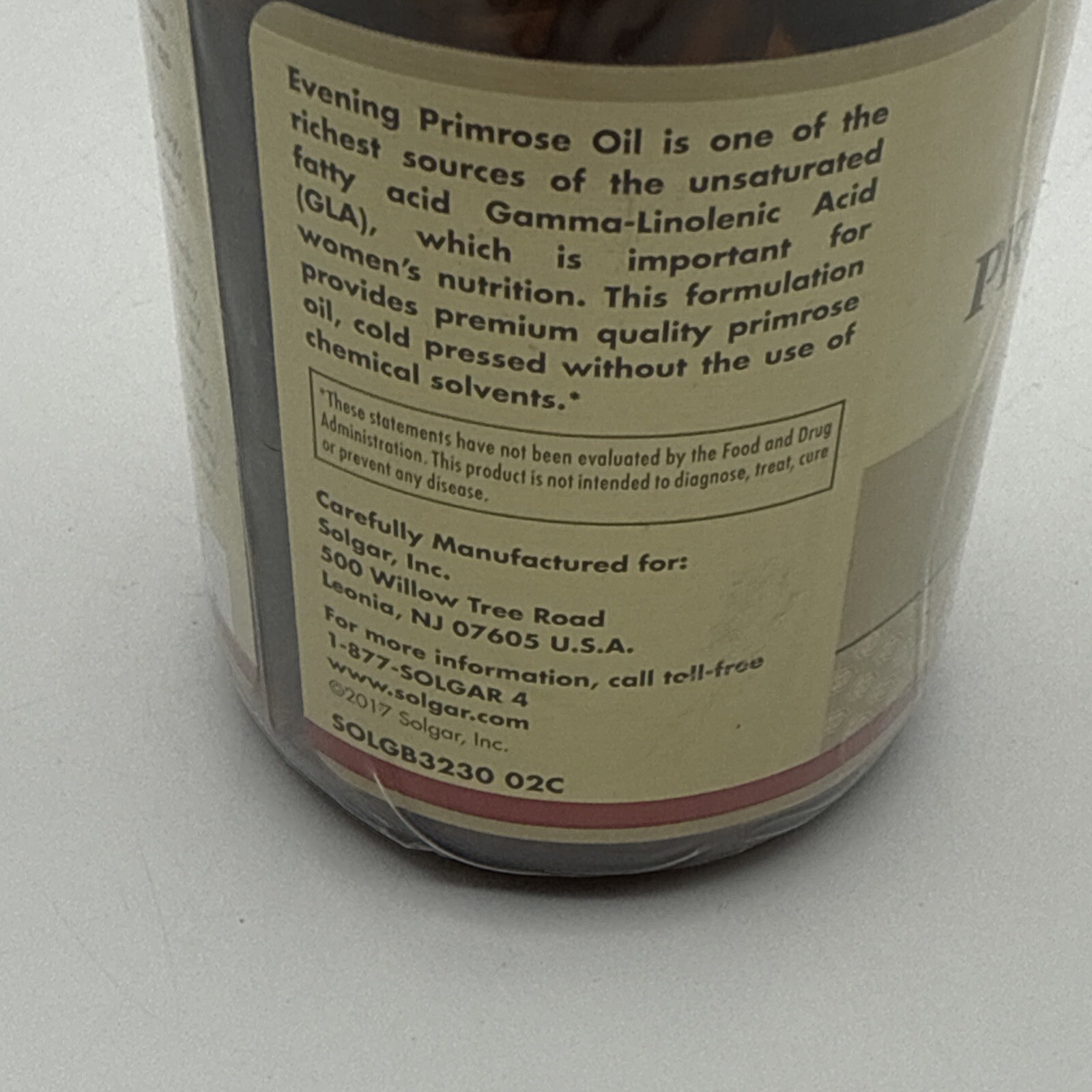 Solgar Evening Primrose Oil 1300 mg 60 Softgels