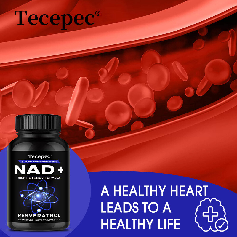 NAD+ High Potency Supplement Cardiovascular Support,Balance Energy Levels