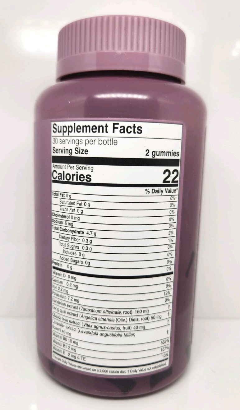 Farmasi Nutriplus Women Menstrual Cyclical Relief Gummies 60c NEW & SEALED!