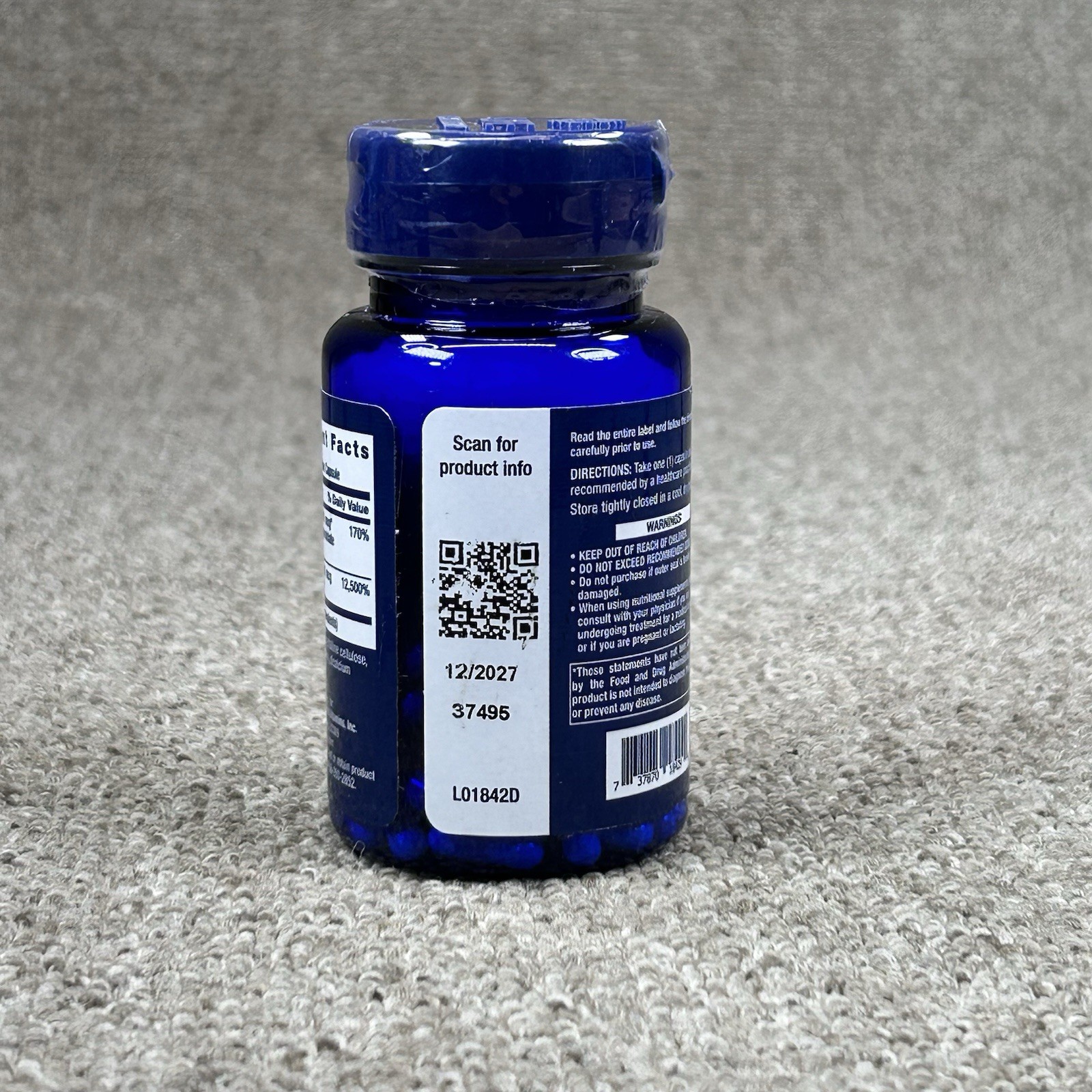 Life Extension Bioactive Folate And Vitamin B12 90 VegCaps Expires 12/2027