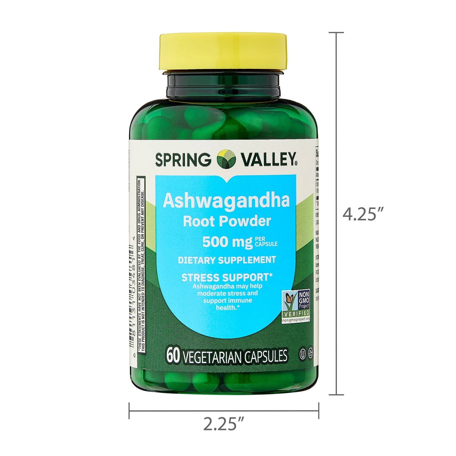 Spring Valley Ashwagandha Root Powder General Wellness Dietary Supplement Vegeta