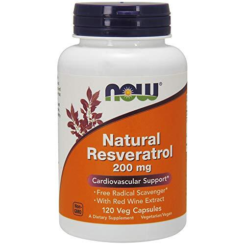 NOW FOODS Resveratrol 200 mg 120 Veg Capsules