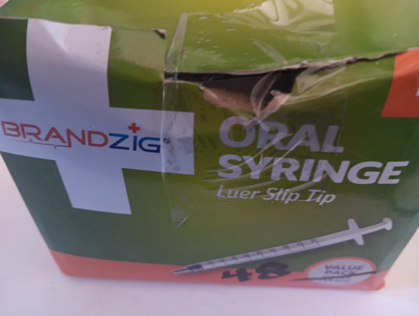 1Ml Oral Syringe – **48** Pack – Luer Slip Tip, No Needle exp-03/2028 FREESHIP