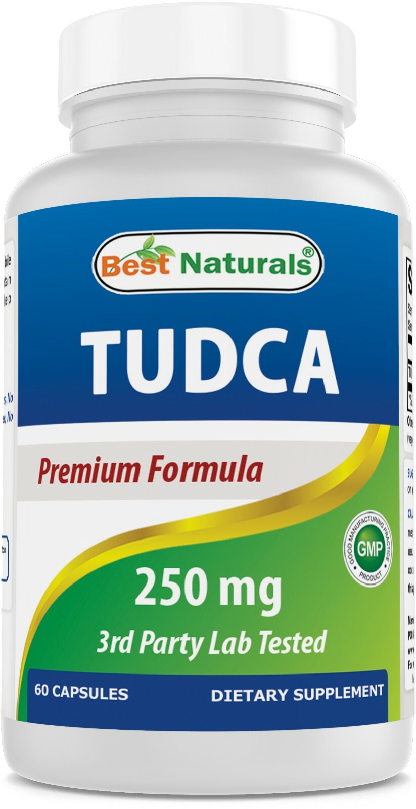 Best Naturals TUDCA 250mg (Tauroursodeoxycholic Acid) – 60 Veg Capsules