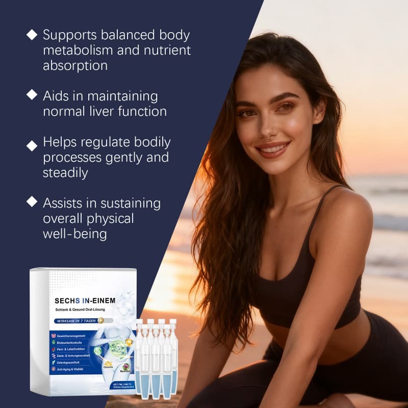 for 6-in-1 Weight Loss Health Solution Oral Liquid 2026 & Blood Sugar Support