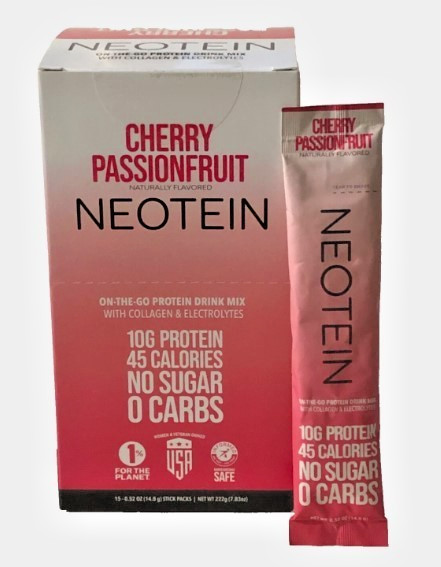 NEOTEIN Protein Drink Mix with Collagen & Electrolytes ~ 1 single serving stick