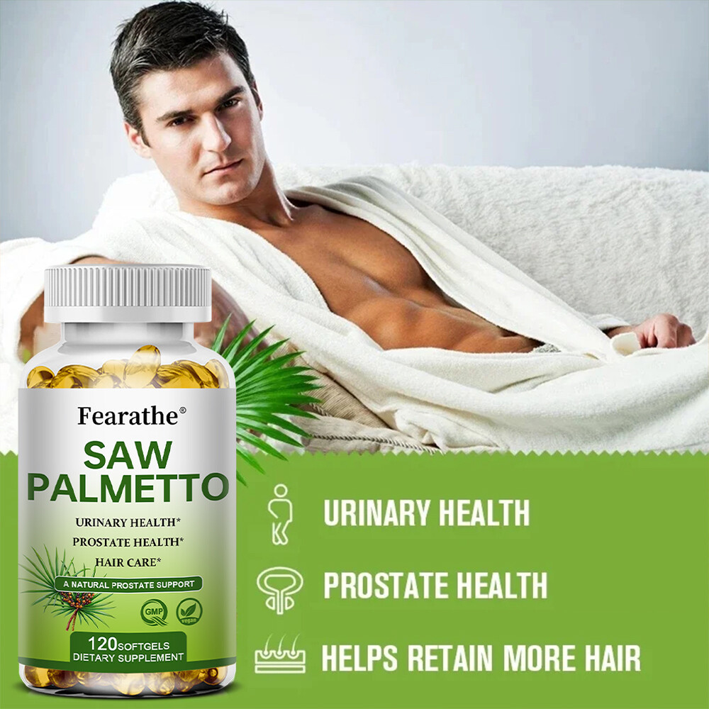 Saw Palmetto, Supports Prostate Health, Urinary Health, 500 mg, 30 to 120 Caps