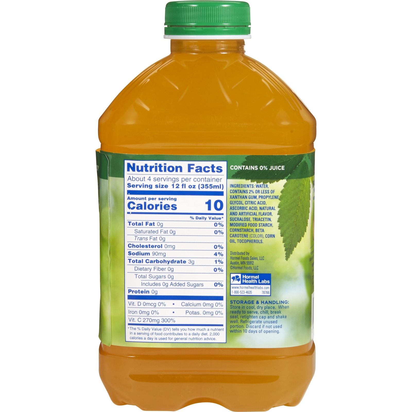 Thick & Easy Clear Thickened Beverage Peach Mango 46 oz. Bottle 6 Ct