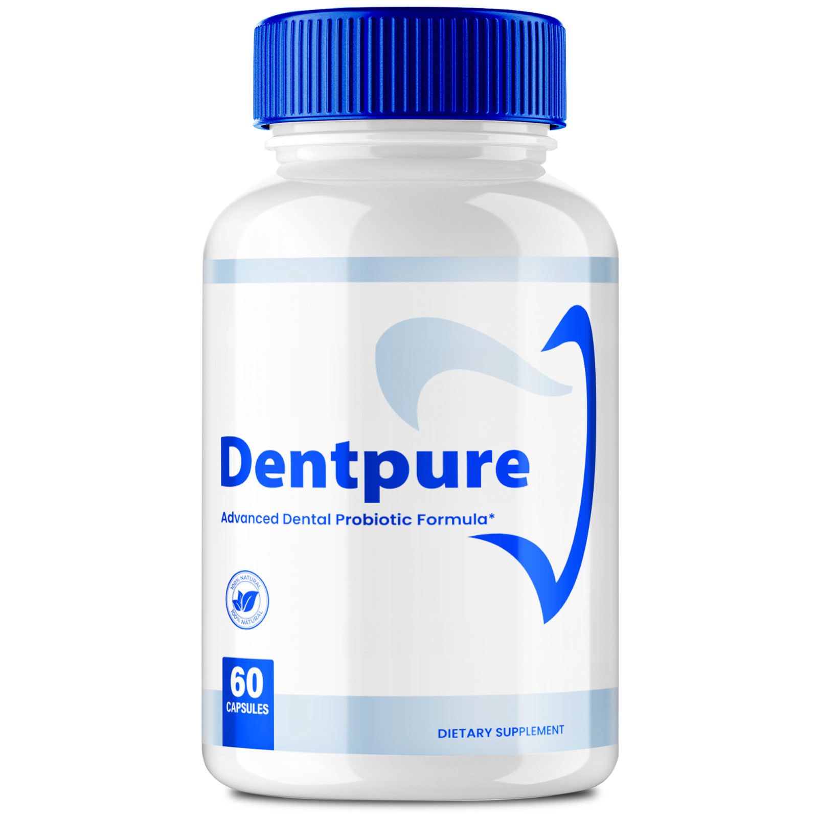 Dentpure Oral Probiotics for Teeth & Gums Supplement Capsules 60ct