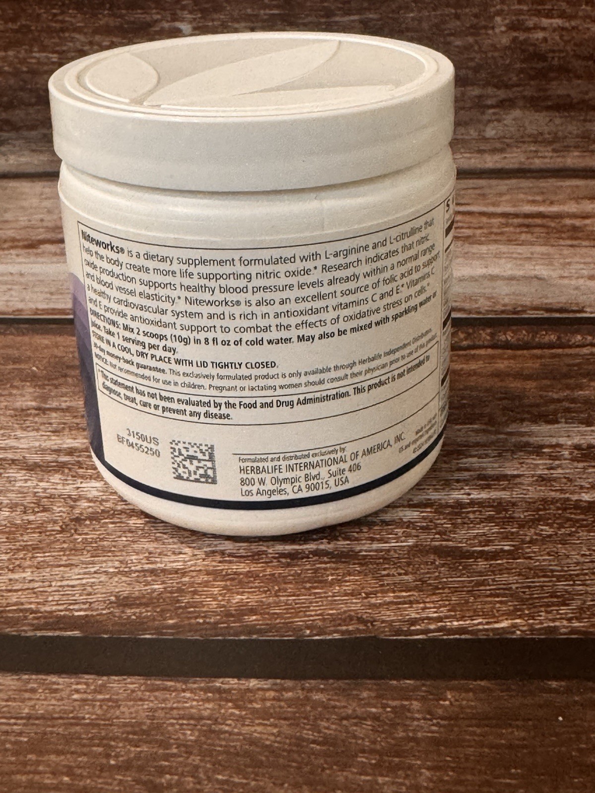 Niteworks Herbalife – lemon 5.3 OZ 150 g – free shipping