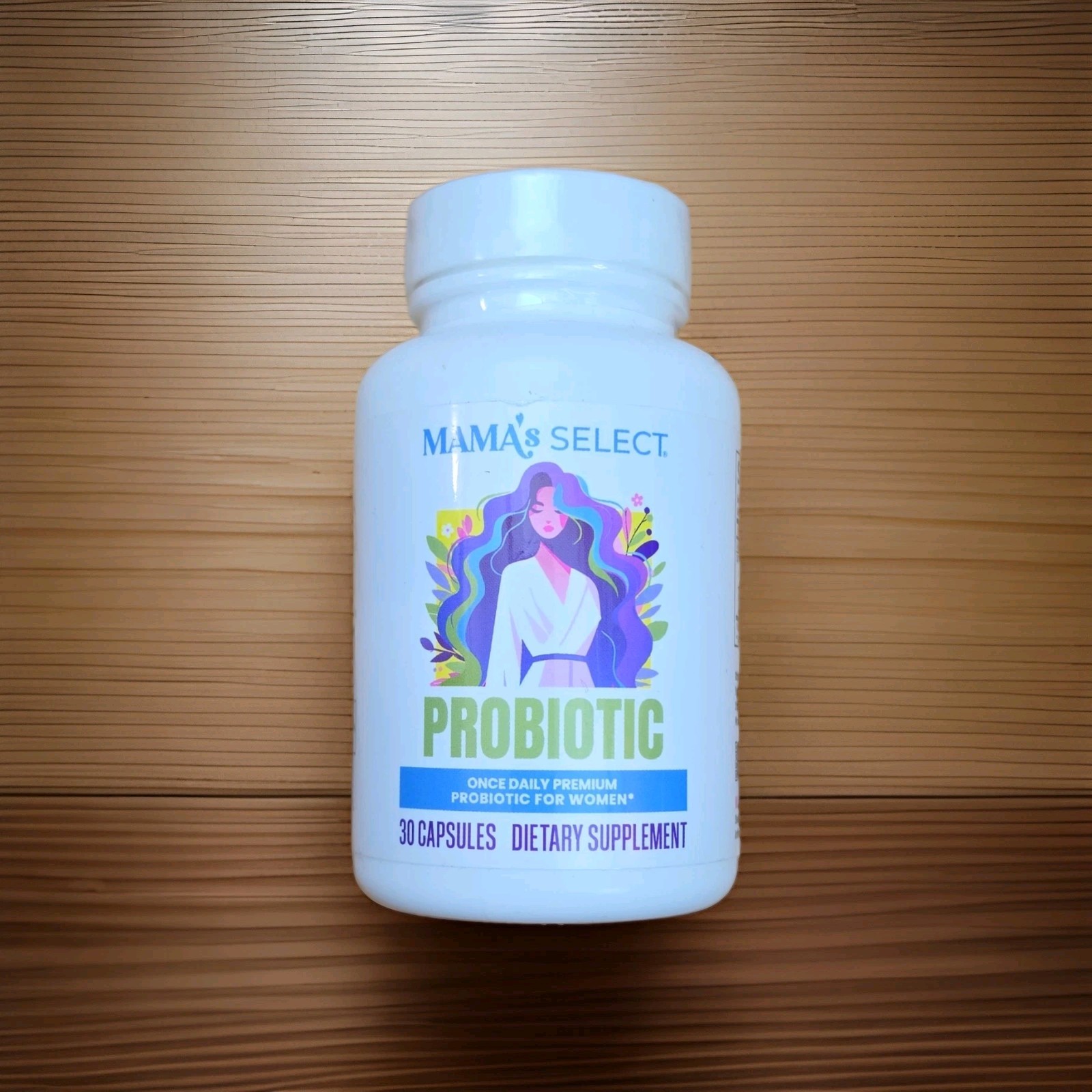 Mama’s Select Probiotic for Women Vegan 30 Capsules Exp 03/2028