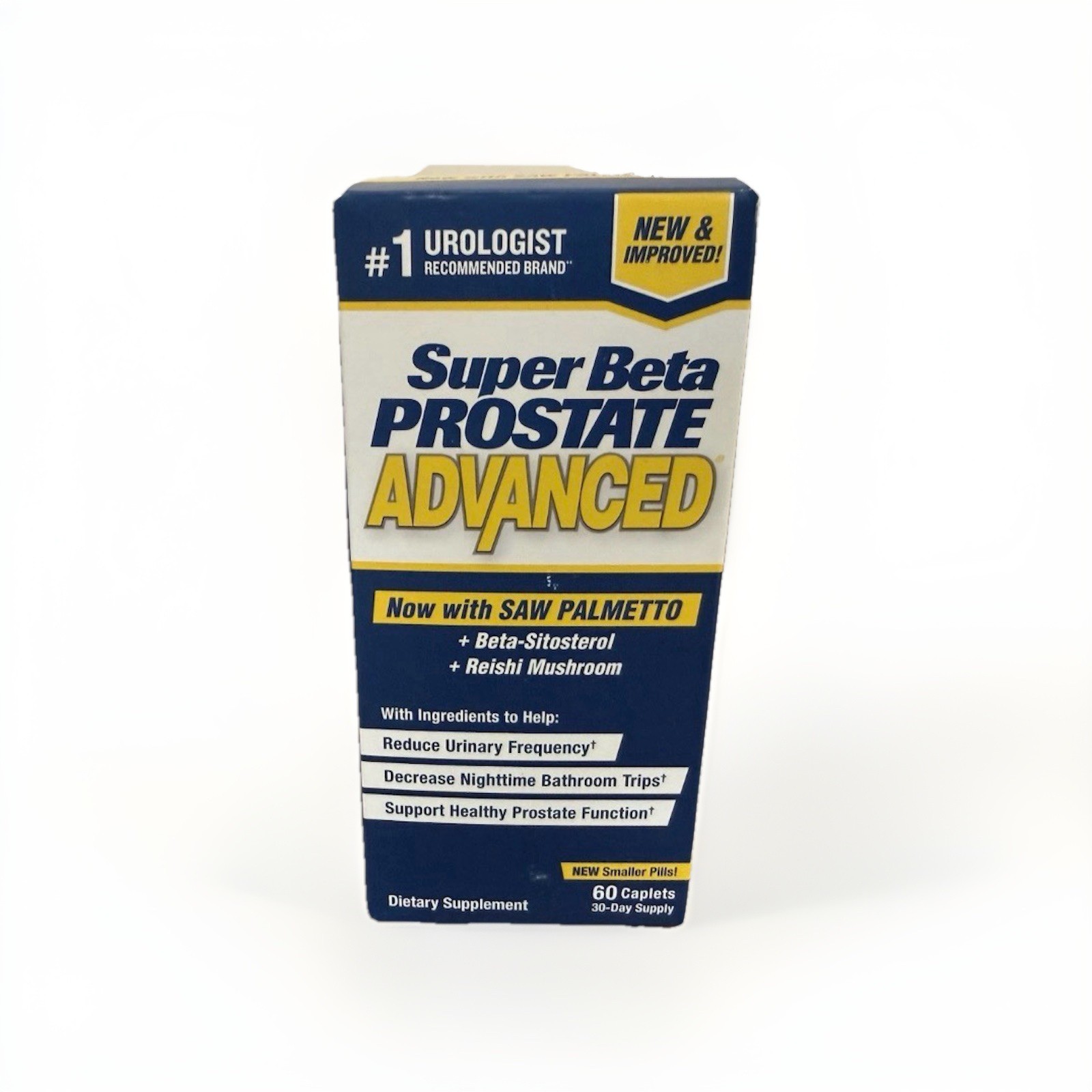 Super Beta Prostate Advanced New Vitality 60 Caplets Exp 08/25